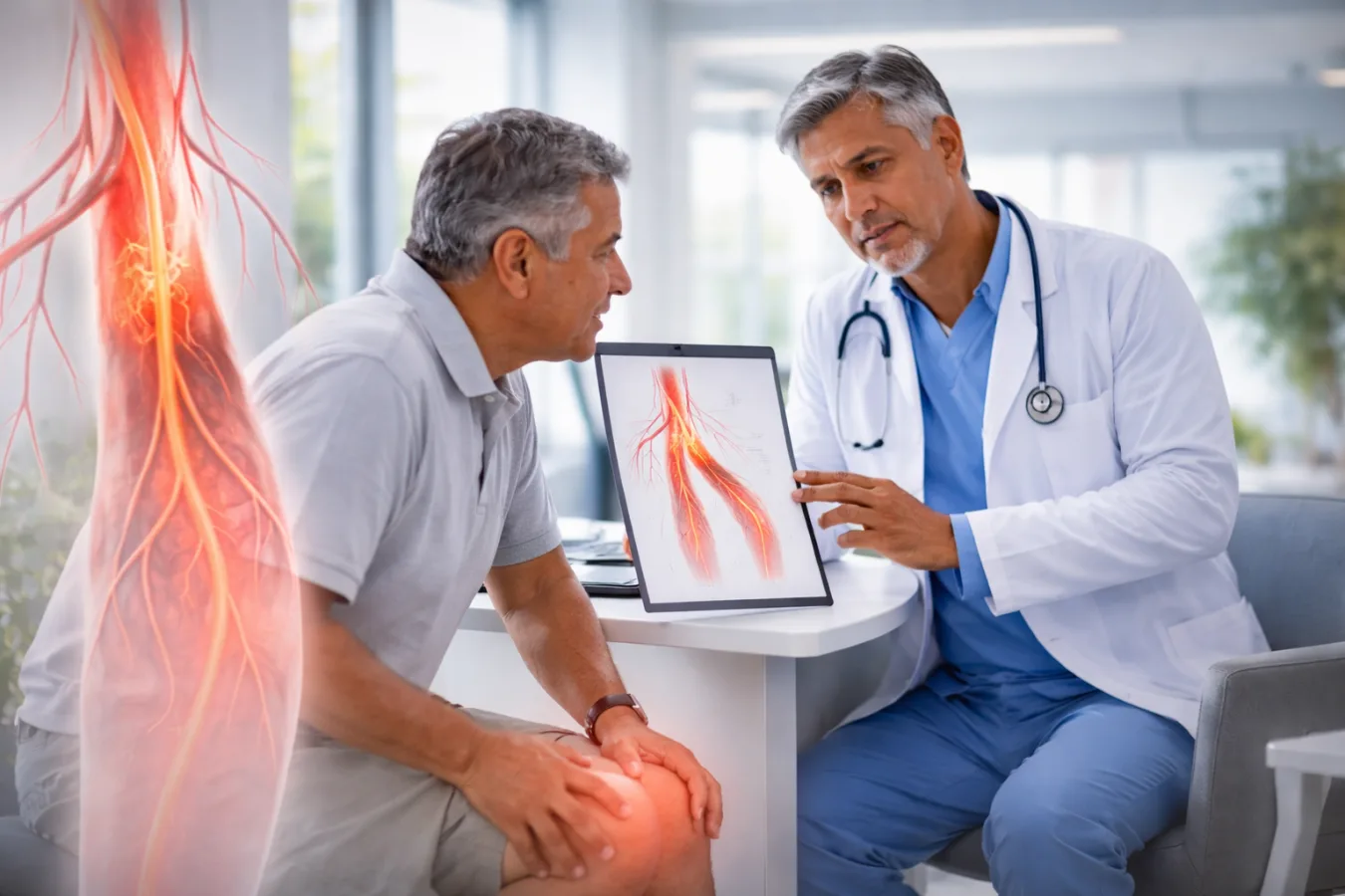 ¿Qué médico trata edema en piernas?