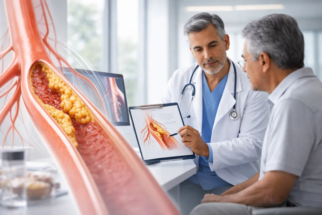 ¿Qué médico trata enfermedad arterial periférica?