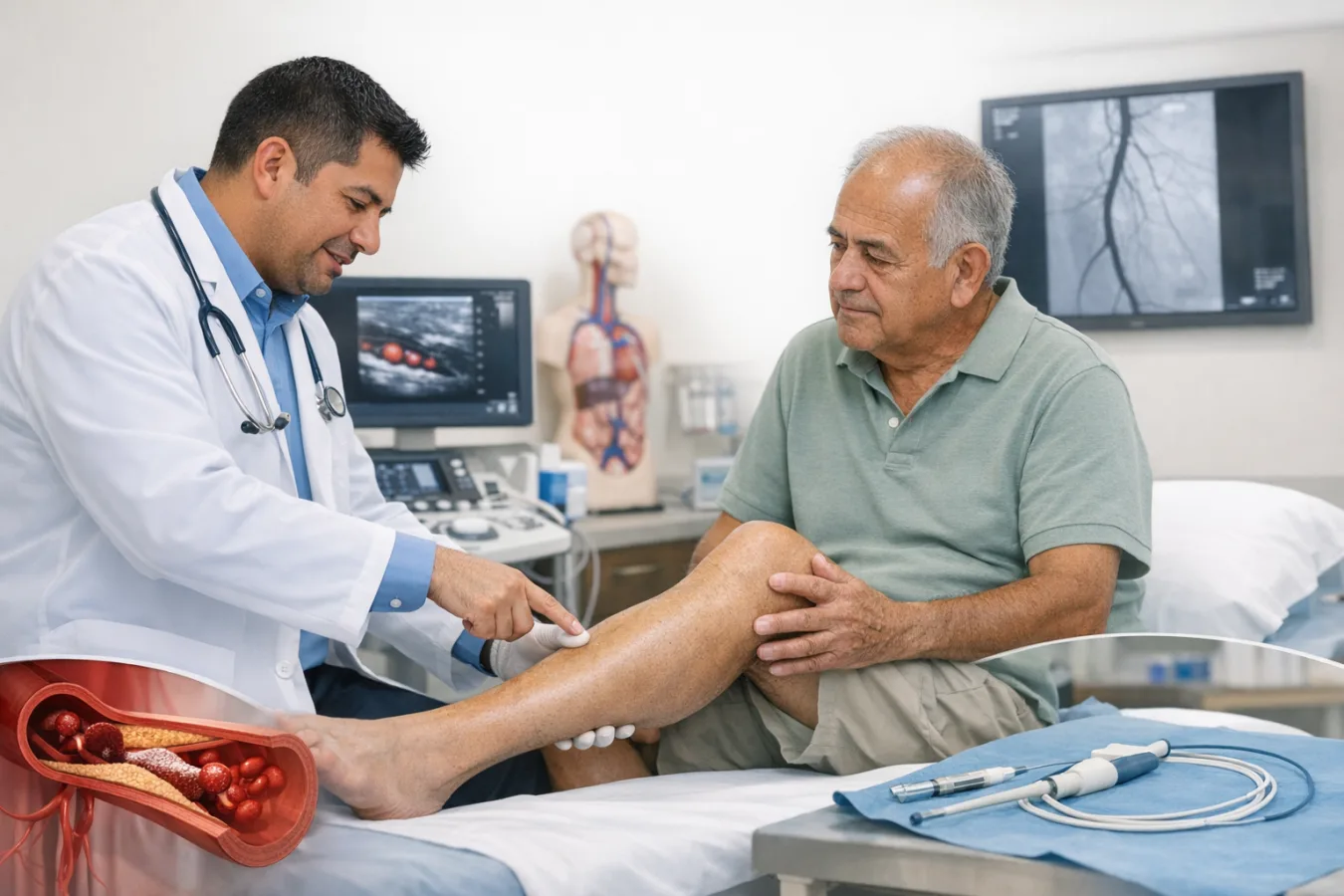 ¿Qué médico trata isquemia de extremidades?