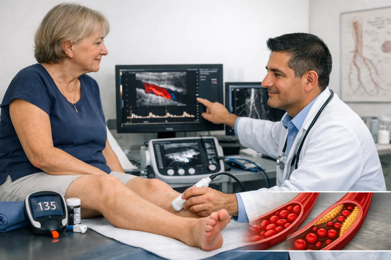¿Qué médico trata problemas de circulación?