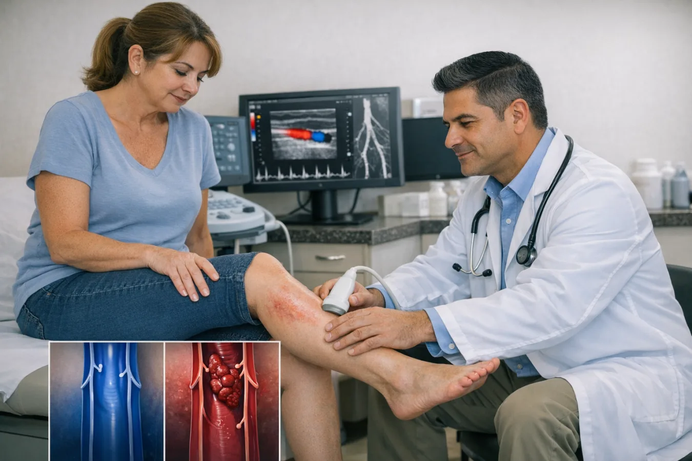 Trombosis venosa profunda en Irapuato: diagnóstico y tratamiento vascular