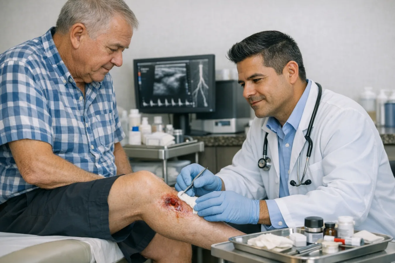 ¿Qué médico trata úlceras vasculares en Irapuato?